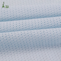 110g atmungsaktiver Jacquard-Ösen-Stricks toff aus reiner Baumwolle, der für Baby-Stram pler und Homewear als Kissen gefärbt ist