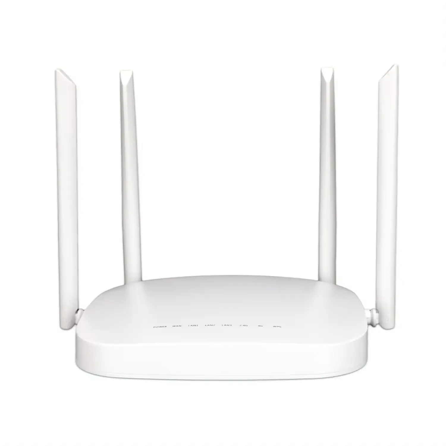 Router lte nirkabel Logo kustom 2.4G & 5G ftth, antena Wifi 3000Mbps Dual Band