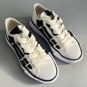 Zapatillas Chunky de Diseño para Hombre de Alta Calidad con Cordones, MMY Bone, de Lona, con Forro de Malla, Modernas y a la Moda - Product Image 3