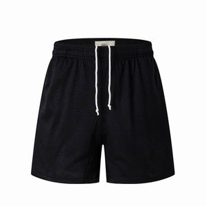 Pantalones Cortos Deportivos para Hombre, Casuales, por Encima de la Rodilla, Transpirables, de Secado Rápido, Ecológicos, con Cordón Ajustable, Bolsillos Laterales, Doble Capa de Malla - Product Image 2