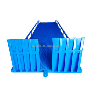 Rampe <span class=keywords><strong>de</strong></span> chargement mobile hydraulique en acier au carbone certifiée CE pour déchargement <span class=keywords><strong>de</strong></span> conteneurs, capacité 8T, 10T, 12T - Product Image 2