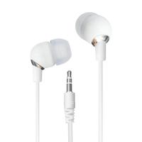 Écouteurs semi intra-auriculaires jetables de bonne qualité avec suppression du bruit ENC, bon marché, 3,5 mm, pour utilisation en avion ou en autocar touristique