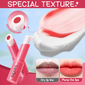 Bálsamo <span class=keywords><strong>Labial</strong></span> SADOER Nutritivo <span class=keywords><strong>con</strong></span> Cambio de <span class=keywords><strong>Color</strong></span> según el PH, Repara los Labios Agrietados, Sabor a Fruta Orgánica, Bálsamo <span class=keywords><strong>Labial</strong></span> <span class=keywords><strong>con</strong></span> <span class=keywords><strong>Color</strong></span> - Product Image 4
