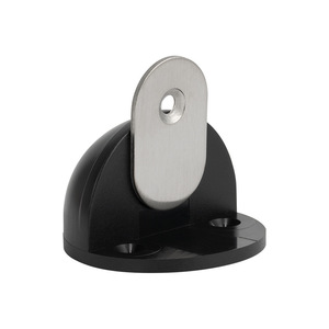 Xianying Reading Door Stop Noir Magnétique Fixation au Sol Commande Manuelle Pour Portes en Verre d'Entrée et de Salle de Bain - Product Image 1