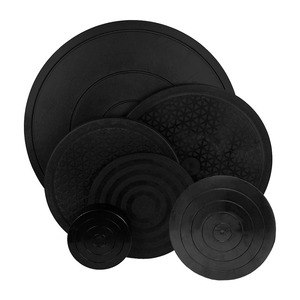 Plateau tournant en plastique pour poterie, 11, 30, 41 cm, pour sculpture en argile céramique, artisanat artistique, matériau PVC durable - Product Image 3