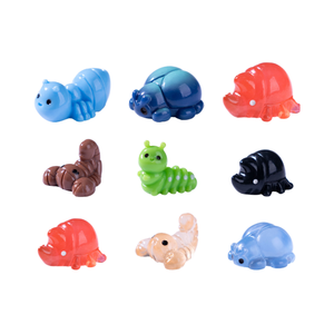 Moth Beetle Scorpion Chenille Fourmi 3d Micro Résine Animal Artisanat Ornement Figurines Lumineuses Insecte Enfant Jouer Jardin Kit - Product Image 1