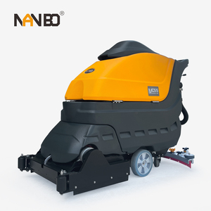 Popular Walk-behind <b>Floor</b> Scrubber Machine Double <b>Roller</b> Brush Design Hand--push Cleaning Condition New High Performance - Product Image 2