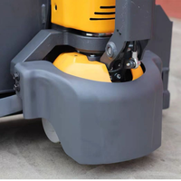 Transpalette électrique ATS 4400 lb de capacité, transpalette à batterie lithium 48 x 27 fourches, muletto