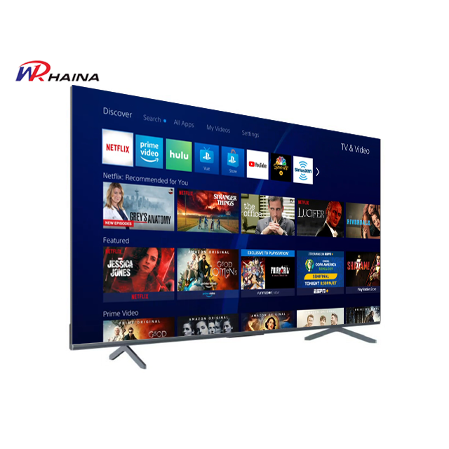 HAINA Qled Dled Televisions OEM 32 40 Inch Led Smart Tv 43 50 Inch 4k Android Google WebOS Whale System Smart Tv with bluetooth