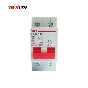 Disjoncteur miniature (MCB) YIFA HL32-100 63A <span class=keywords><strong>1</strong></span> pôle 250V 6kA capacité de coupure - Product Image 5