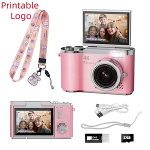 Cámara sin Espejo con Pantalla Abatible CCD Vintage, para Estudiantes Principiantes, Cámara Digital HD Retro, Portátil para el Campus - Product Image 1
