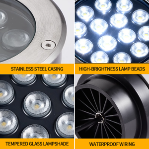 Water Crown Custom-Made High Quality Pool <b>Lights</b> in Monochrome/<b>Rainbow</b> Colors - Product Image 6