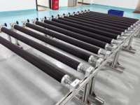 Rouleau écarteur de nœuds banane BT022 |   Rouleau de guidage courbé industriel pour machine d'impression de film étirable OEM