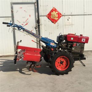 16HP Agricultural Farm <b>Mini</b> <b>Hand</b> Tractor Walking Tractor with Rotary Tiller Implements Parts - Product Image 4