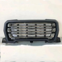 Grille avant en maille noire WANJIANG pour GMC Sierra 2019 2020, mise à niveau sportive, remplacement facile à installer