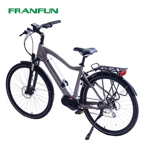 Vélo de route électrique longue <span class=keywords><strong>distance</strong></span> 36V17.5A CE ROHS 80KM avec moteur central Bafang M420 350W - Product Image 5