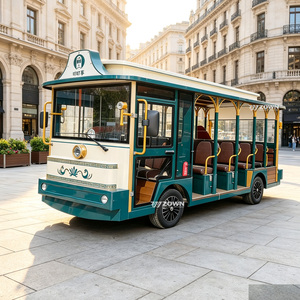 ZOWN Bus électrique de tourisme à basse vitesse, sécurisé et amortisseur, avec éclairage LED, pour les zones scéniques montagneuses - Product Image 1