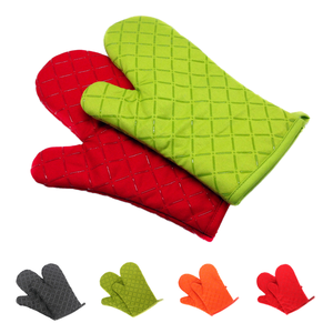 <span class=keywords><strong>Maniques</strong></span> de <span class=keywords><strong>cuisine</strong></span> en coton imprimé, épaisses, résistantes à la chaleur pour la cuisson au four et l'isolation micro-ondes - Product Image 2
