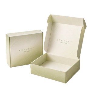 Cajas de Envío Corrugadas Gruesas Impresas Personalizadas para Cosméticos y Comercio Electrónico en Pequeños Lotes - Product Image 5