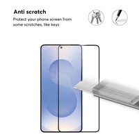 Protection d'écran pour téléphone portable S26, protection d'écran en verre trempé à couverture intégrale et colle intégrale pour Samsung Galaxy S26