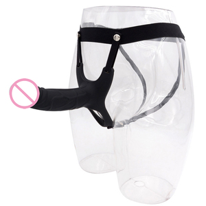 Masturbateur masculin, pénis creux, pantalon pour porter un pénis, allongement et agrandissement du pénis, ceinture de chasteté BDSM pour hommes - Product Image 2