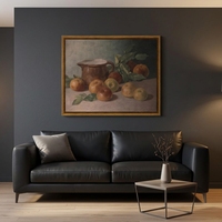 Impression d'art mural en acrylique Art Déco sur toile, nature morte de luxe, pour la décoration de la maison