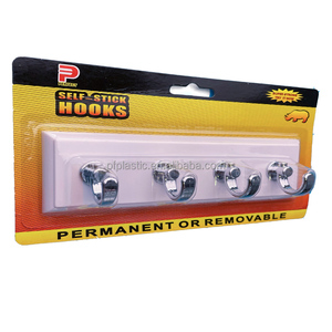 Plastic Self Adhesive <strong>Wall</strong> <strong>Hook</strong> <strong>Key</strong> <strong>Hook</strong> Rack Adhesive <strong>Hook</strong> Rack for <strong>Key</strong> - Product Image 6