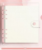 A5-A6Transparent PVC classeur organisateur thermique spirale lié feuilles mobiles couverture de livre Budget planificateur d'argent organisateur de cadeaux
