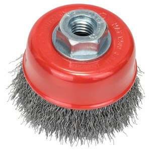 BOSCH-Brosse coupelle 2608622098 avec fil d'acier serti-EAN 3165140631785 ABRASIFS ROUE, BROSSES ET BONNETS - Product Image 1