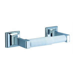 Porte-rouleau de papier toilette pour hôtel, base en alliage de zinc, rouleau en PP, chrome, accessoires de salle de bain à fixer au mur - Product Image 3