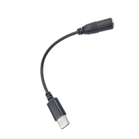Câble audio personnalisé Jerry/Realtek Type C vers 3,5 mm TRRS femelle pour microphone, appareil photo reflex numérique, tablette