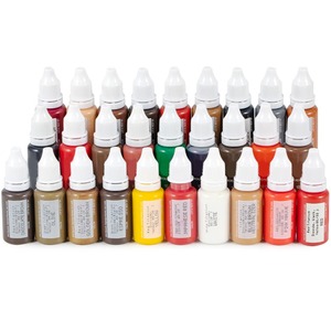 Tinta de Pigmento de Alta Calidad de 15 ml, Maquillaje Permanente, Microblading, Sombreado de Cejas, Micropigmentación, Tinta Cosmética para Tatuajes de Labios, 1 Botella - Product Image 1