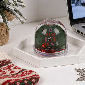Bola de Nieve Personalizada con Foto para Decoración de Navidad y Bodas - Product Image 6