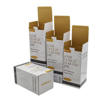 Boîte d'emballage de produit personnalisée, boîtes en carton ondulé pliables, emballage en papier kraft, boîte à ouverture coulissante