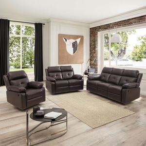 Canapé d'angle moderne de luxe 7 places avec fonction massage, nouveau design, en cuir, pour salon – Tendance Europe - Product Image 1