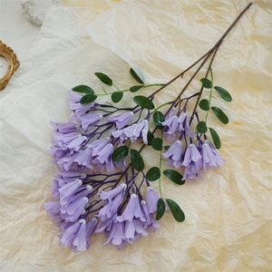 D-CB001 decorazione di nozze <span class=keywords><strong>fiori</strong></span> artificiali <span class=keywords><strong>fiori</strong></span> <span class=keywords><strong>viola</strong></span> <span class=keywords><strong>lilla</strong></span> per la decorazione domestica centrotavola di <span class=keywords><strong>fiori</strong></span> <span class=keywords><strong>viola</strong></span> - Product Image 6