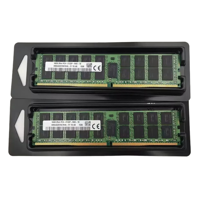 Server Ram DDR4 16GB 2133MHz ECC RDIMM RAM for Server-in Stock 2RX4 RECC Registered Memory 16G PC4-2133P RECC DDR4 RAM