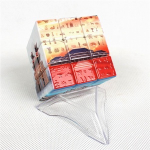 In Màu Kỹ Thuật Số UV Mô Hình Tùy Chỉnh Đồ Chơi Giáo Dục Quà Tặng Khuyến Mại 5.7Cm Kích Thước Magic Cube Puzzle - Product Image 5