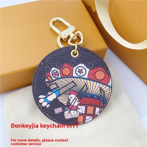 Mới Đến Thiết Kế Thời Trang Kim Loại Túi Mặt Dây Chuyền Hot Bán Loạt Vòng Chìa Khóa Với Khóa Thương Mại Nước Ngoài Thương Hiệu Đồ Trang Sức Keychain - Product Image 6