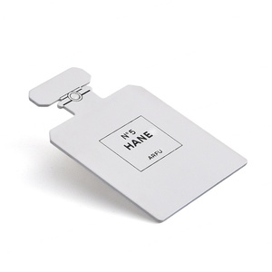 Wholesale Unique Design White Metal Silkscreen Printing <b>Compact</b> Makeup Velvet Bags for Pocket <b>Mirrors</b> - Product Image 5