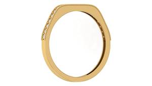 แหวนแต่งงานเพชรแล็บโกรว์ทองคำแท้ 14K 18K แหวนทองคำแท้สีเหลืองทองสำหรับผู้หญิง เครื่องประดับหรูหรา - Product Image 3