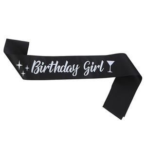 Forniture per feste di fine anno tracolla abbronzante per ragazza di compleanno cinturino per galateo - Product Image 6