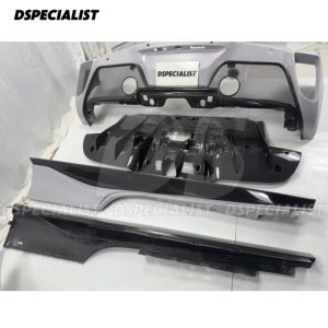 EVO Style Dry Carbon Fiber Bodykit Bumper Hood Difusor Spoiler Faldas laterales para <span class=keywords><strong>Ferrari</strong></span> <span class=keywords><strong>488</strong></span> Body Kit - Product Image 5