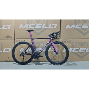 Vélo de route en carbone léger 700C 24 vitesses mécanique Shimano BSA avec pneus <span class=keywords><strong>Continental</strong></span> et guidon drop bar pour l'entraînement d'endurance et la course - Product Image 6