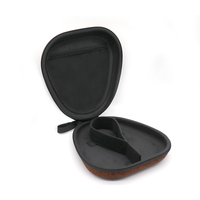 XWT étui EVA personnalisé étui de rangement étanche à fermeture éclair étui de voyage EVA pochette pour casque Tan avec poignée