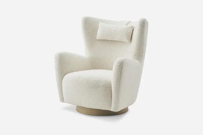 bedroom furniture Room Chair Wool Fabric Luxury Single Seater Sofa Accent Lounge Chairs Lazy Armchair