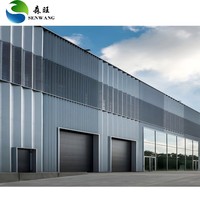 Estructura Metálica Prefabricada para Grúas Pesadas, Taller con Estructura Metálica Reforzada, Certificación ISO9001 para Trabajos Mecánicos