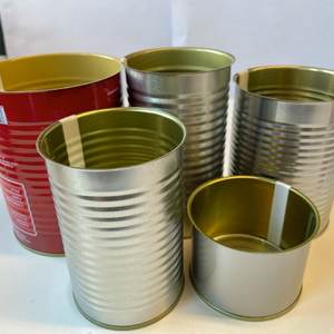 Lata de Metal Vacía Impresa Personalizada para Leche en Polvo, Café en Polvo, Carne, Pasta de Tomate, Jugo de Frutas, Carne de Res - Product Image 2