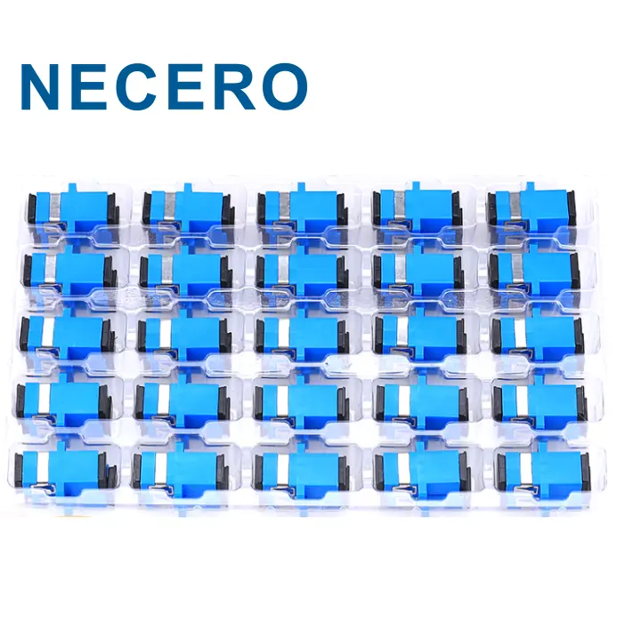 Necero Simplex/Duplex SC UPC APC อะแดปเตอร์ไฟเบอร์ออปติก