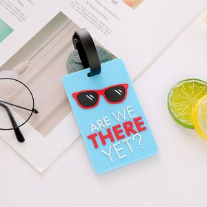 2025 Fashion Custom Pvc Luggage Tag <b>Travel</b> Luggage Accessories With Your Name and Message Luggage Tag - Product Image 4